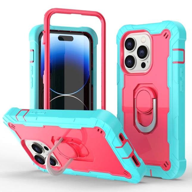 Two-color Ring Holder Phone Case