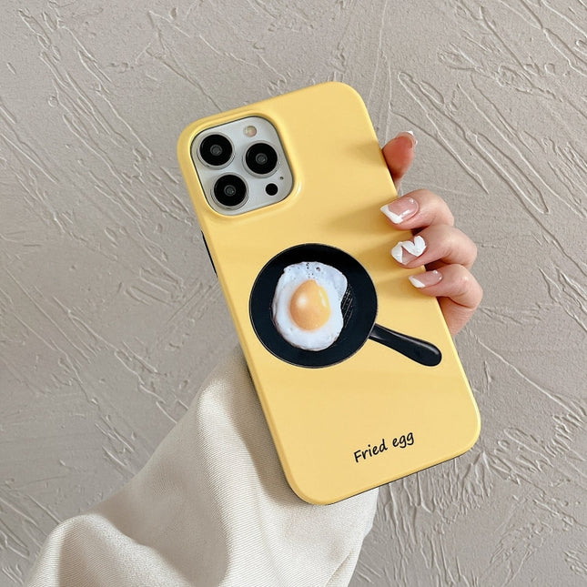 2 in 1 Detachable Painted Pattern Phone Case