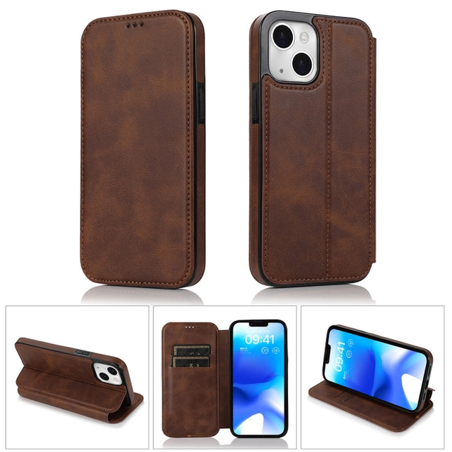 Strong Magnetic Closure PU + TPU Leather Phone Case