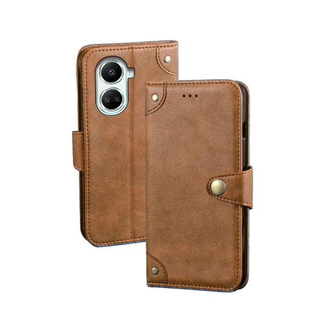 idewei Retro Texture Leather Phone Case