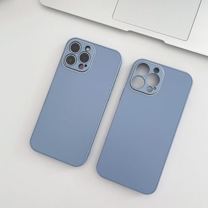Skin Frosted Tempered Glass Phone Case