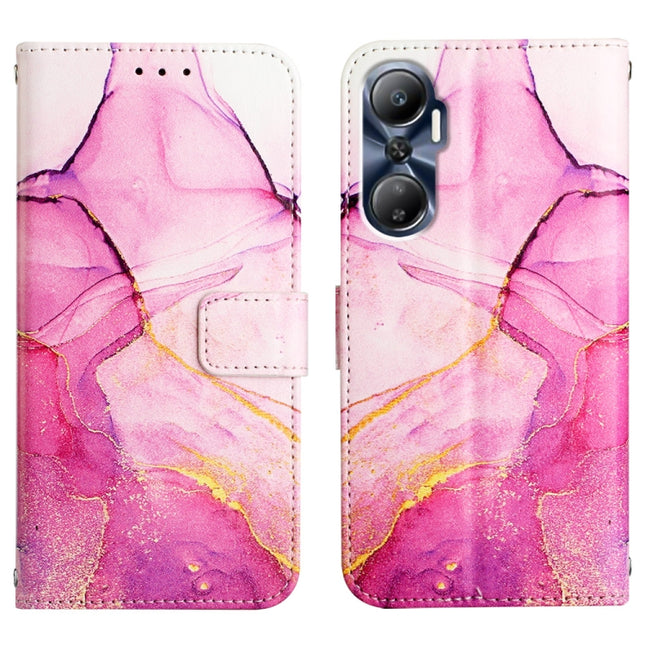 PT003 Marble Pattern Flip Leather Phone Case