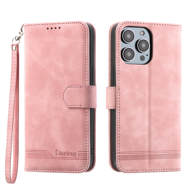 Dierfeng Dream Line TPU + PU  Leather Phone Case