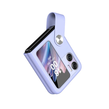 Hand Strap Type Leather Phone Case