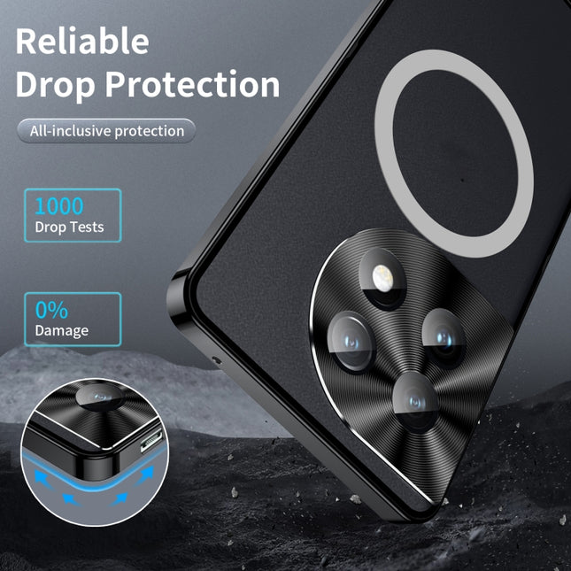 MagSafe Magnetic Frosted Metal Phone Case