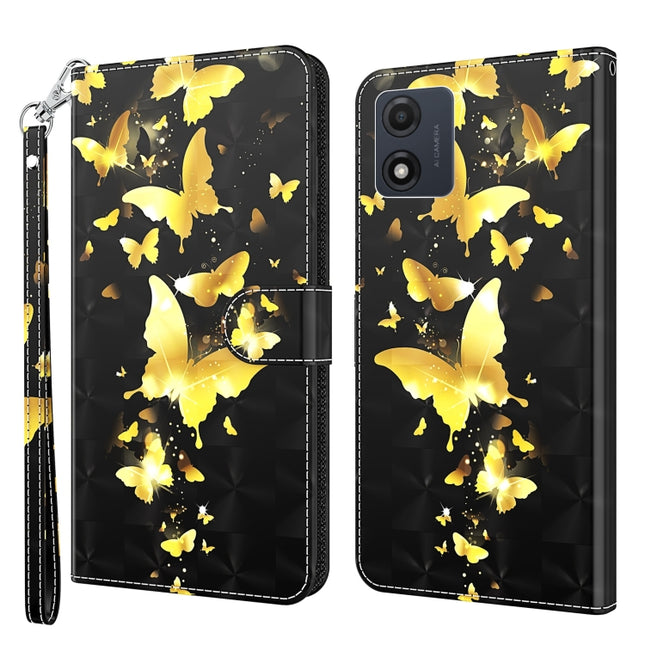 3D Painting Pattern Leather Phone Case