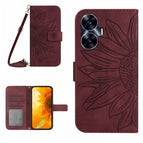 For Realme C55 / Wine Red