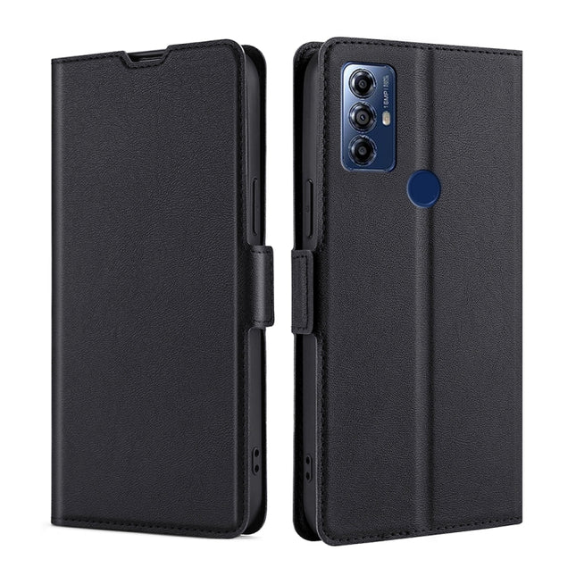Ultra-thin Voltage Side Buckle Horizontal Flip Leather Phone Case