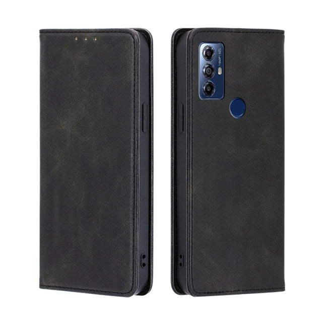 Skin Feel Magnetic Horizontal Flip Leather Phone Case