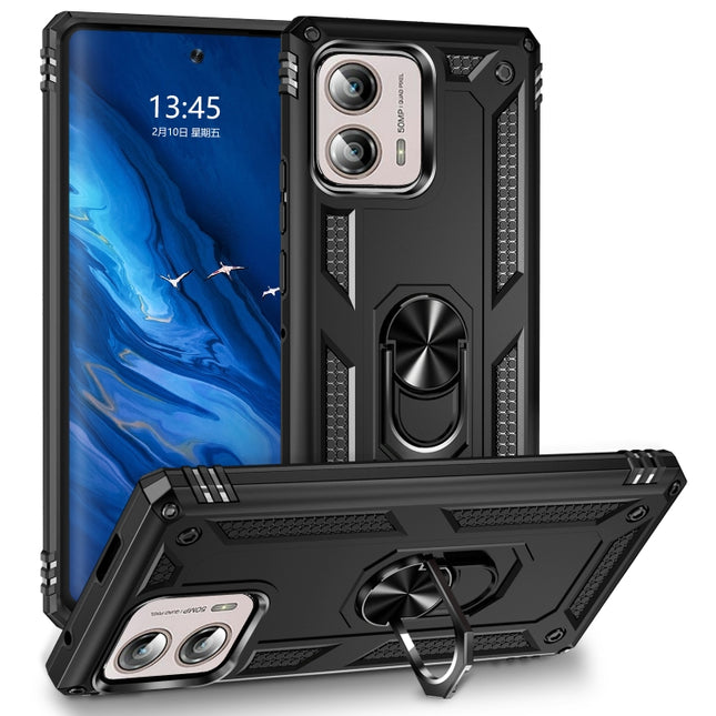 Shockproof TPU + PC Phone Case with Holder