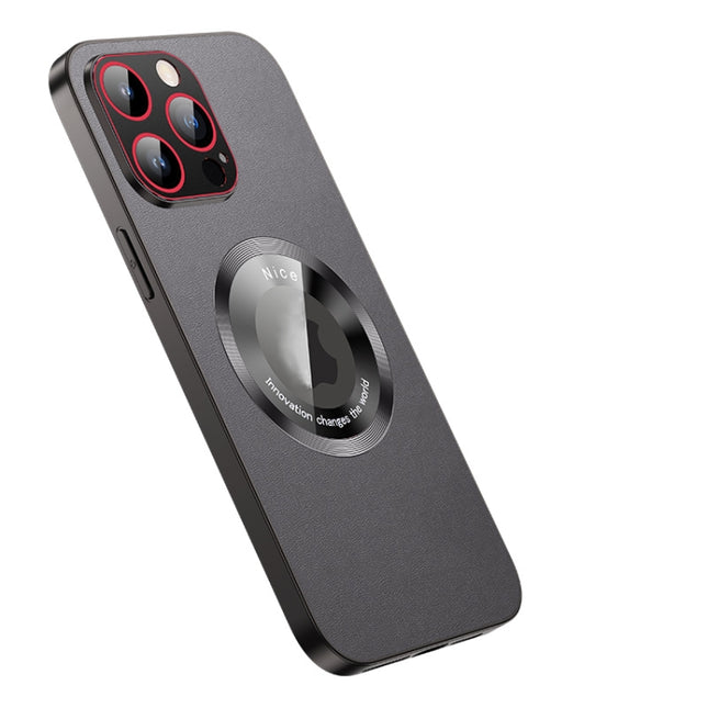 R-JUST RH05 Magnetic Leather Metal Phone Case