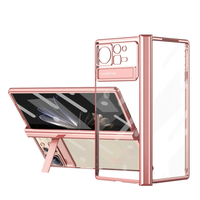 Electroplated Hinge Transparent Phone Case