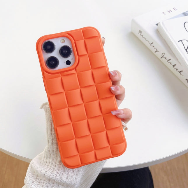 3D Cube Weave Texture Skin Feel Phone Case