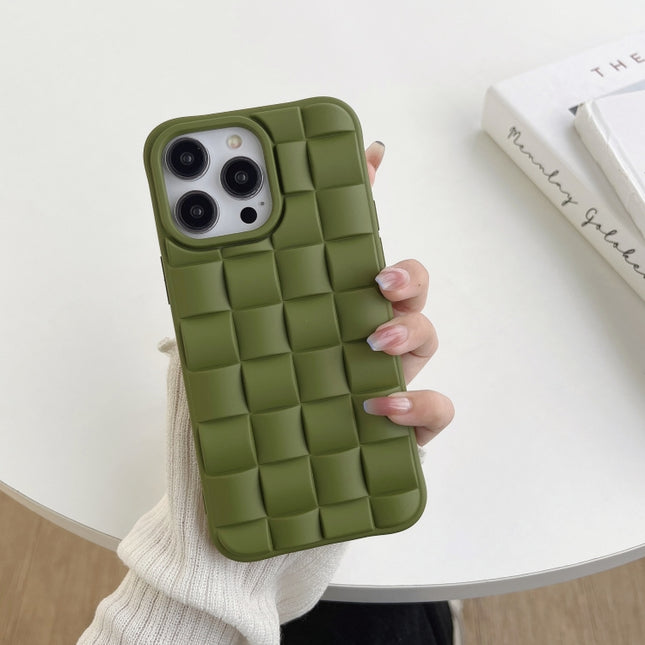 3D Cube Weave Texture Skin Feel Phone Case