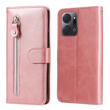Calf Texture Zipper Leather Phone Case