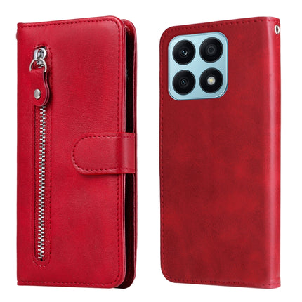 Calf Texture Zipper Leather Phone Case