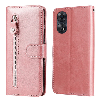 Calf Texture Zipper Leather Phone Case