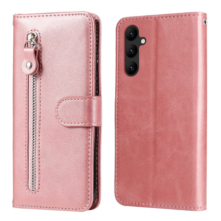 Calf Texture Zipper Leather Phone Case