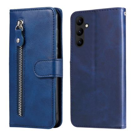 Calf Texture Zipper Leather Phone Case