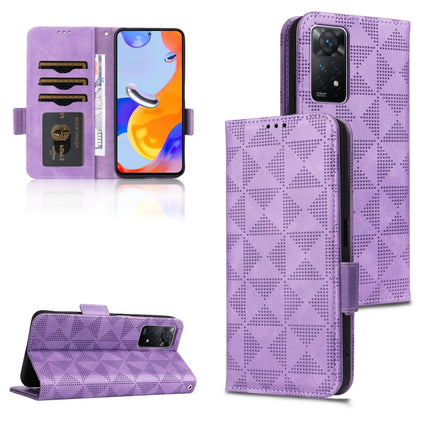 Symmetrical Triangle Leather Phone Case