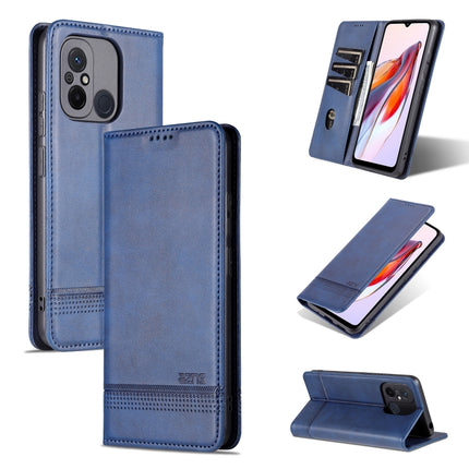 AZNS Magnetic Calf Texture Flip Leather Phone Case