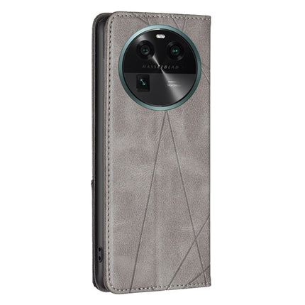 Prismatic Invisible Magnetic Leather Phone Case