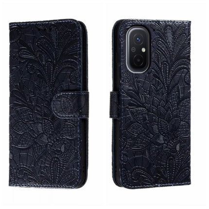Lace Flower Embossing Flip Leather Phone Case