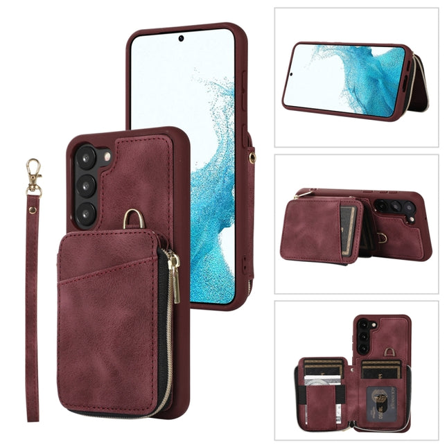 Zipper Card Bag Back Cover Phone Case