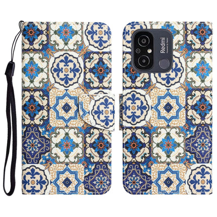 Colored Drawing Leather Phone Case