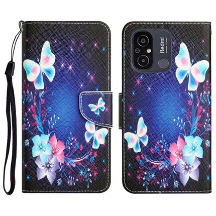 Colored Drawing Leather Phone Case