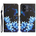 For Xiaomi Redmi 12C / Blue Butterfly