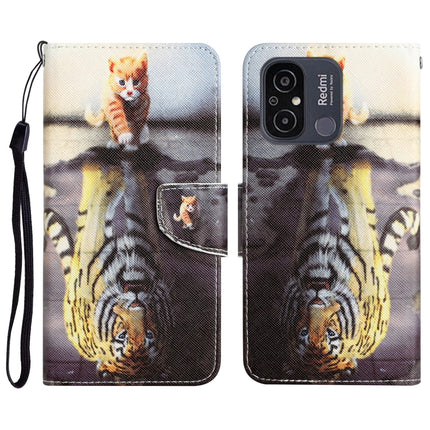Colored Drawing Leather Phone Case