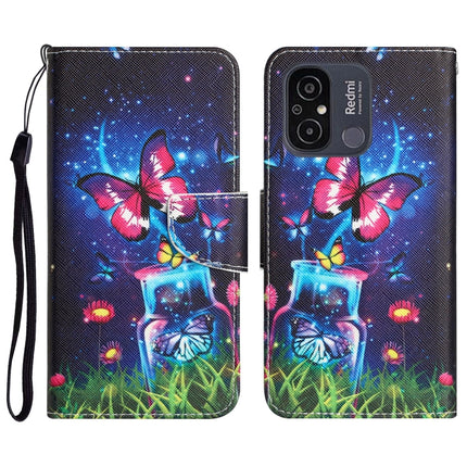 Colored Drawing Leather Phone Case