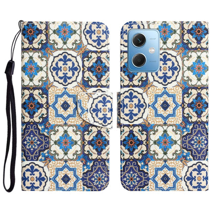 Colored Drawing Leather Phone Case