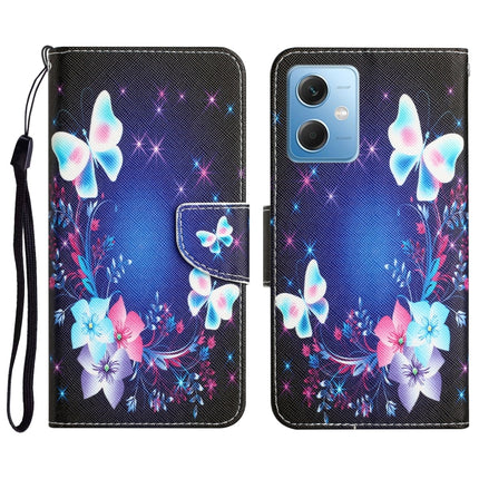 Colored Drawing Leather Phone Case