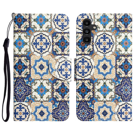 Colored Drawing Leather Phone Case