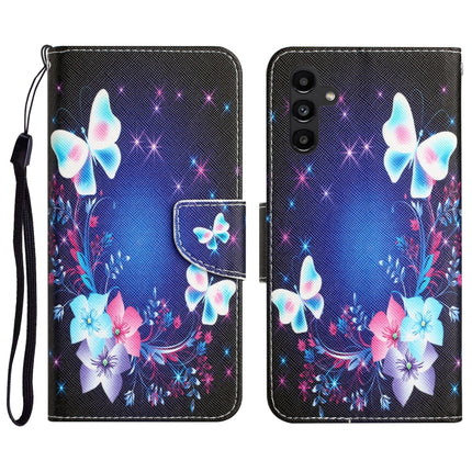 Colored Drawing Leather Phone Case