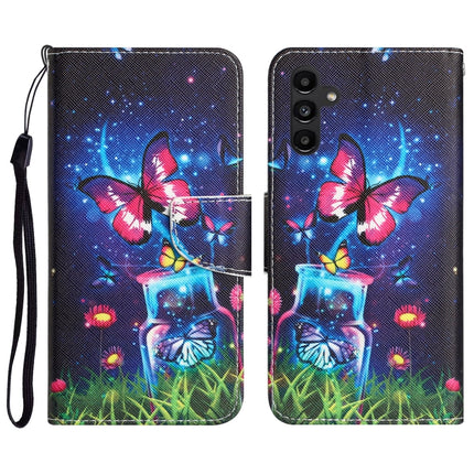 Colored Drawing Leather Phone Case