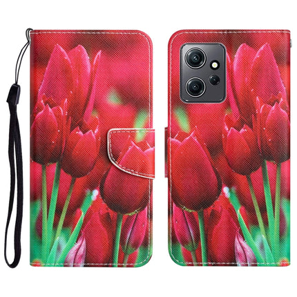 Colored Drawing Leather Phone Case