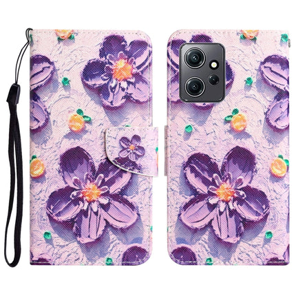 Colored Drawing Leather Phone Case