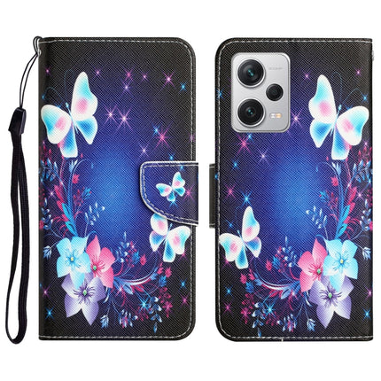 Colored Drawing Leather Phone Case