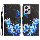 For Xiaomi Redmi Note 12 Pro 5G/Poco X5 Pro / Blue Butterfly