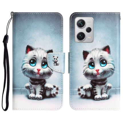 Colored Drawing Leather Phone Case