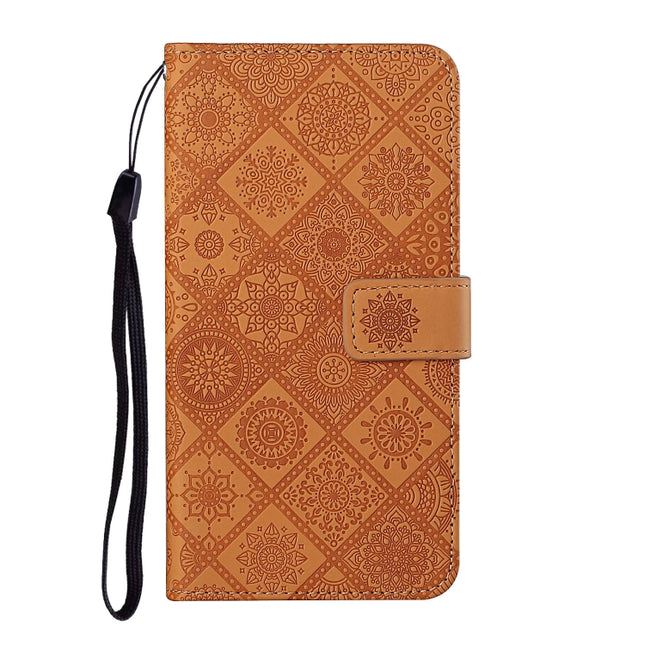 Ethnic Style Embossed Pattern Leather Phone Case, For Samsung Galaxy A24 4G, For Xiaomi Redmi 12C, For Xiaomi Redmi Note 12 4G Global, For Xiaomi Redmi Note 12 5G Global/Poco X5, For Xiaomi Redmi Note 12 Pro 5G/Poco X5 Pro
