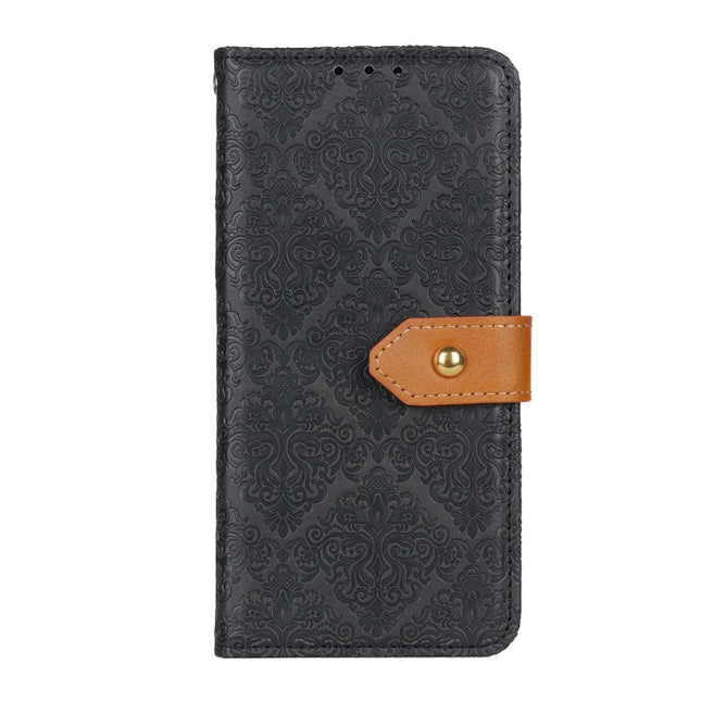 European Floral Embossed Leather Phone Case, For Samsung Galaxy M14