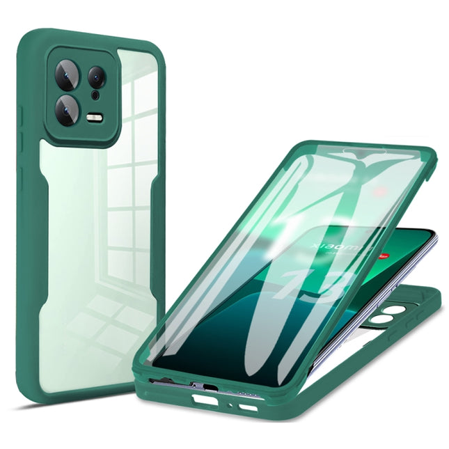Acrylic + TPU 360 Degrees Full Coverage Phone Case, For Xiaomi 13, For Xiaomi 13 Pro, For Xiaomi Redmi A1, For Xiaomi Redmi A1+, For Xiaomi Redmi Note 12 5G / Poco X5, For Xiaomi Redmi Note 12 Pro 5G / Poco X5 Pro, For Samsung Galaxy A34 5G