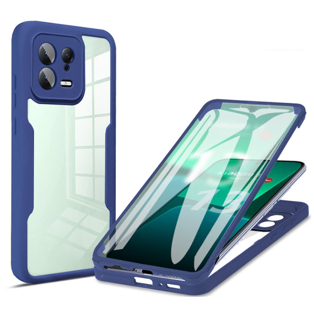 Acrylic + TPU 360 Degrees Full Coverage Phone Case, For Xiaomi 13, For Xiaomi 13 Pro, For Xiaomi Redmi A1, For Xiaomi Redmi A1+, For Xiaomi Redmi Note 12 5G / Poco X5, For Xiaomi Redmi Note 12 Pro 5G / Poco X5 Pro, For Samsung Galaxy A34 5G