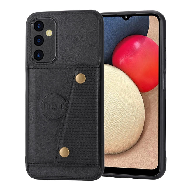 Double Buckle Magnetic Phone Case, For Samsung Galaxy A14 5G, For Samsung Galaxy A34 5G, For Samsung Galaxy A54 5G, For Samsung Galaxy S23 5G, For Samsung Galaxy S23+ 5G, For Samsung Galaxy S23 Ultra 5G, For Xiaomi Redmi Note 12 5G Global��������������...