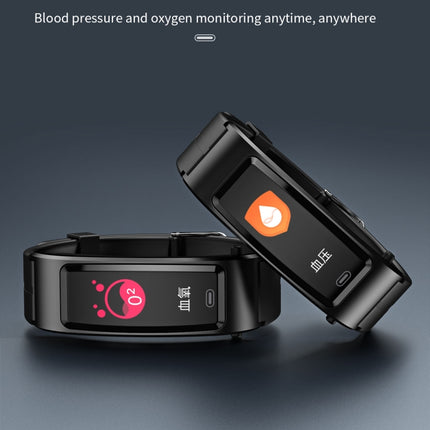B7 Bluetooth Earphone Smart Bracelet, Support Sleep Monitoring / Blood Oxygen Monitoring / Heart Rate Monitoring