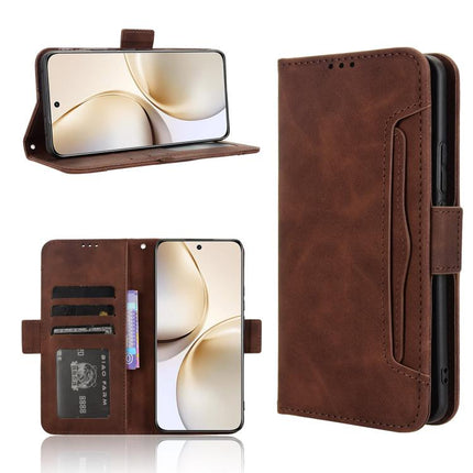 Skin Feel Calf Texture Card Slots Leather Phone Case